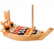 Foto Pujadas Barco Presentación Sushi Bambú