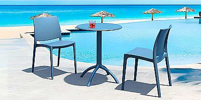 ¿Qué material es mejor en sillas para zonas húmedas?