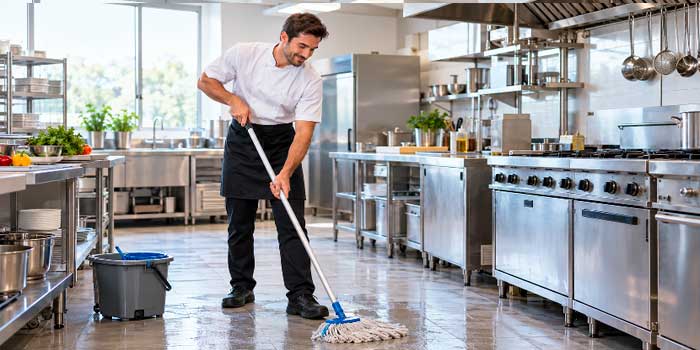 Foto del artículo: Formulación química y fragancia en Friegasuelos para el sector HORECA