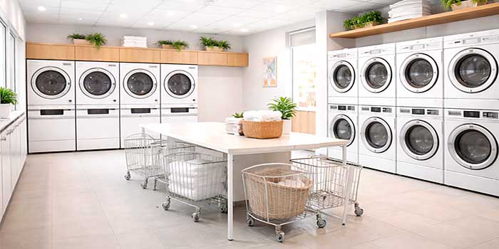 Foto del artículo: ¿Cómo optimizar el flujo de trabajo en lavanderías de colectividades?