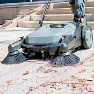 Ilustración con Barredoras Profesionales