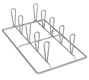 Foto Parrilla para 10 Pollos GN 1/1