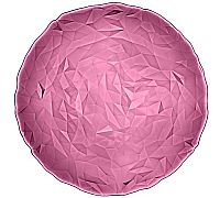 Foto Bormioli Bajo Plato Diamond Púrpura - Ø 33 x 1,5 cm