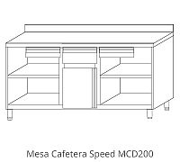 Foto Docriluc Mesa Cafetera Speed MCD200 - Ancho 200 cm