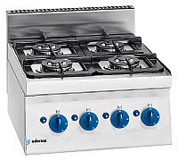 Foto Edenox Cocina Serie 600Sobremesa Gas SCG-60 E - 4 Fogones