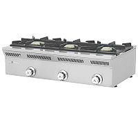 Foto Mainho Cocina Serie 500 ECO Gas ELE-93G - 3 Fogones