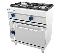 Foto Repagas Cocina Serie 550 Modular Horno CG-521/G - 2 Fogones<br>con Gratinador