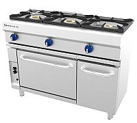 Foto Repagas Cocina Serie 550 Modular Horno CG-531/G - 3 Fogones<br>con Gratinador