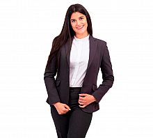 Americana de Mujer Dos Botones Viscosa