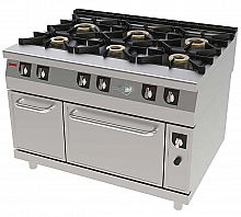 Fogones con Horno Integrado Jemi Chef 900