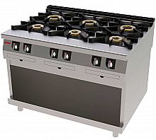 Fogones de pie con estante 900 Jemi Chef