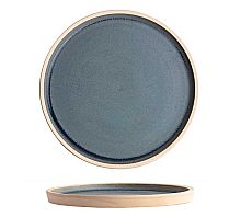 Olympia Vajilla Gres Canva Azul