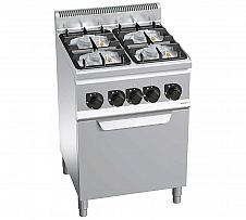 Foto Bertos Plus 600 Eco Power 4 Fuegos + Horno