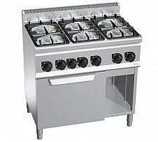 Foto Bertos Plus 600 Eco Power 6 Fuegos + Horno