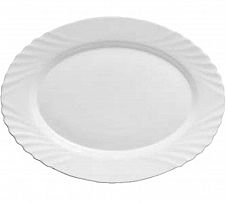 Foto Bormioli Ebro Fuente Oval Llana