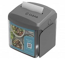 Foto Dispensador de Servilletas Gris