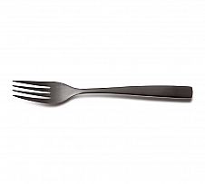 Foto Comas Barcelona Colors Negro Tenedor Mesa 20 cm