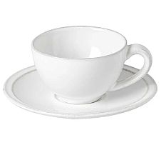 Foto Friso Blanco Taza y Platillo