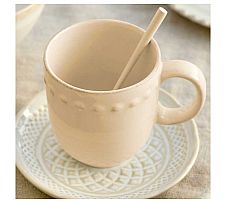 Foto Pearl Crema Taza Mug 