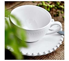 Foto Pearl Blanco Taza y Platillo