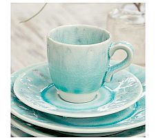Foto Madeira Azul Taza y Platillo