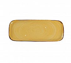 Foto Costa Verde Rústico Amarillo Fuente Rectangular