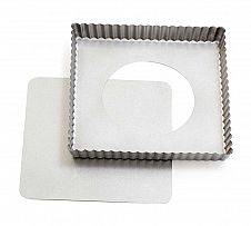 Foto Molde Tarta Fondo Desmontable Cuadrado