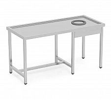 Foto Mesa con Refuerzo y Aro para Desbarazado
