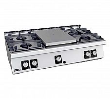 Foto Fagor Kore 700 1/2 Plancha 4 Fuegos