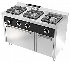 Foto Fainca HR S600 Cocina 3 Fuegos + Horno