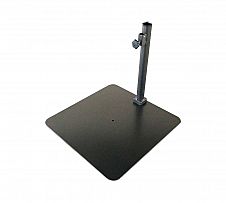 Foto Base con Placa Cuadrada para Parasol Descentrado