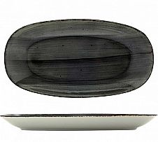 Foto Güral Porselen Eo Antracita Fuente Rectangular