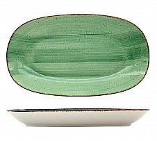 Foto Güral Porselen Eo Verde Fuente Rectangular