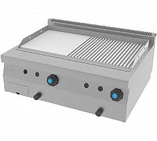 Foto Serie 600 Plancha Fry Top Acero Mixta SFRTE60