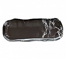 Foto Lubiana Stone Mármol Negro Fuente Rectangular