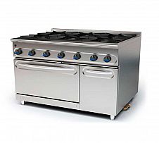 Foto Cocina Serie 900 con Horno Gas M-1600/6H