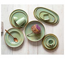 Foto Vajilla Porcelana Oliva