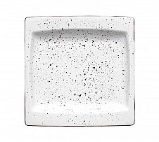 Foto Porvasal Dots Blanco Fuente Cuadrada