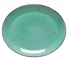 Foto Porvasal Dots Menta Fuente Oval