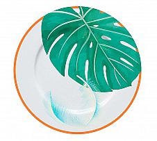 Foto Vajilla Porcelana Tropika Sofía Pro