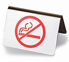 Foto Placa Prohibido Fumar
