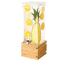 Foto Dispensador de Bebidas Bambú + Tapón