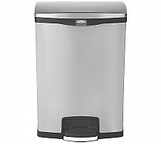 Foto Contenedor Slim Jim Inox Pedal Frontal 90 litros