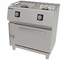 Foto Sara Serie 550 Cocina 2 Fuegos + Horno