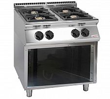 Foto Savemah S700 Cocina 4 Fuegos Mueble Abierto