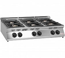 Foto Savemah S700 Cocina 6 Fuegos Sobremesa 