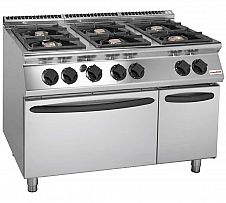 Foto Savemah S700 Cocina 6 Fuegos + Horno