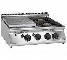 Foto Savemah S700 Cocina Placa Radiante + 2 Fuegos