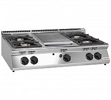 Foto Savemah S700 Cocina Placa Radiante 4 Fuegos