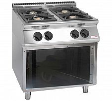 Foto Savemah S900 Cocina 4 Fuegos Mueble Abierto